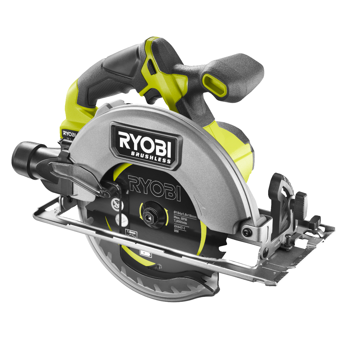 Ryobi RCS18BL-0 ONE+ 18V Kulfri Rundsav – Solo
