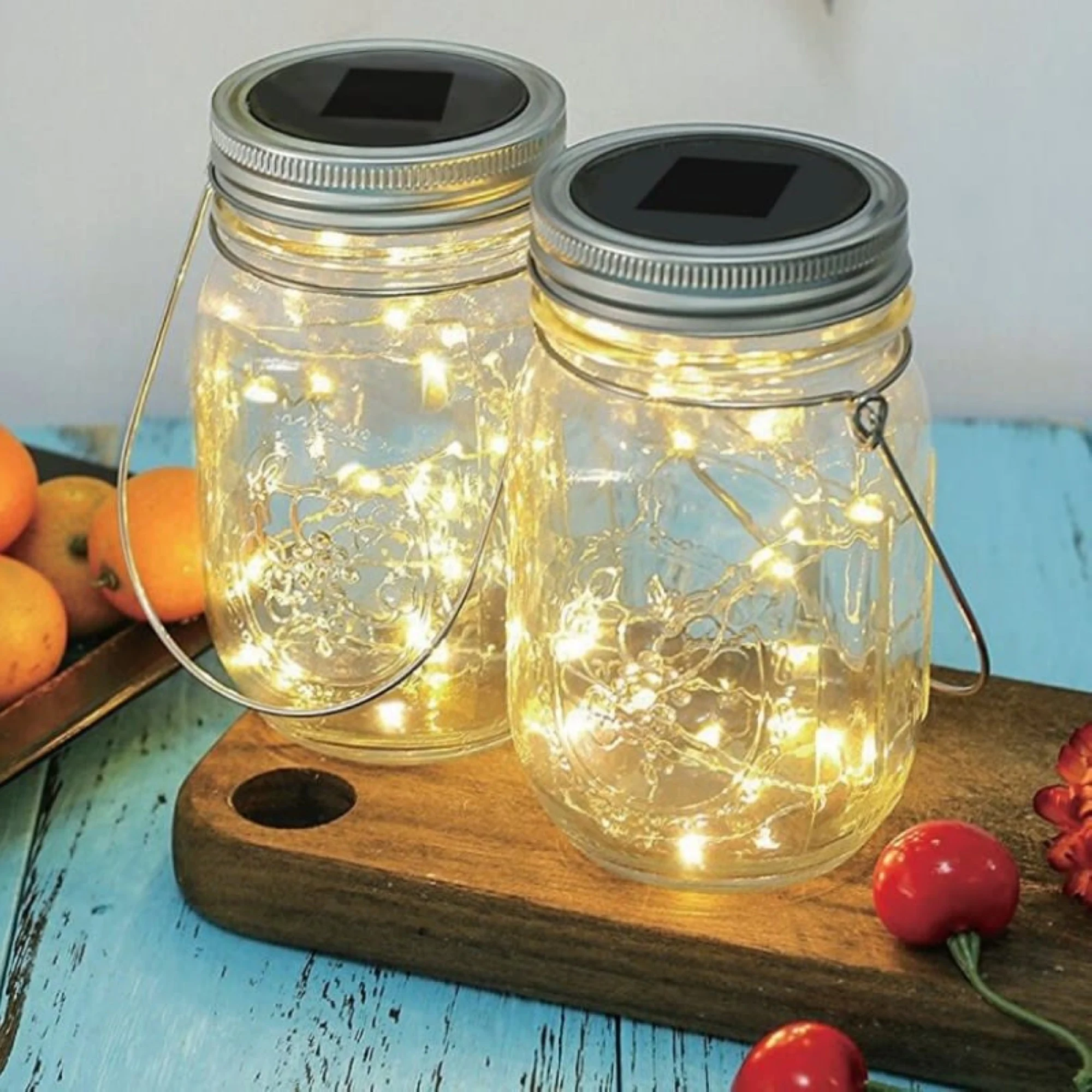 Veli Line Solcellelampe 13,5 cm - 2 stk.