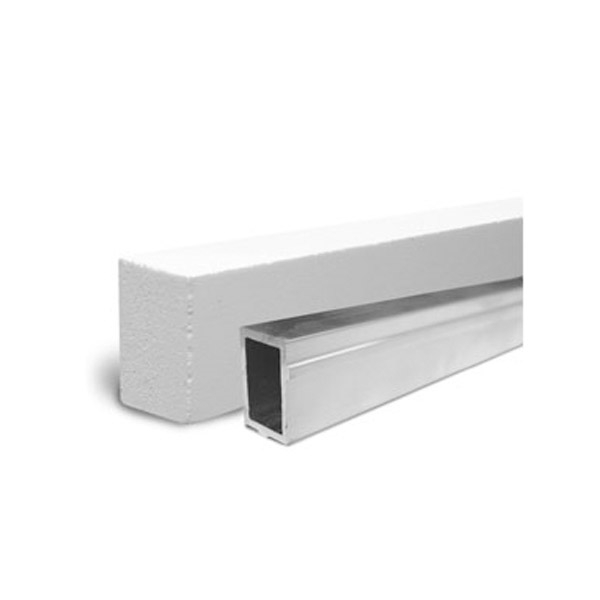 Plastmo TwinLite forhøjelsesprofil i siderne - 358,5 cm