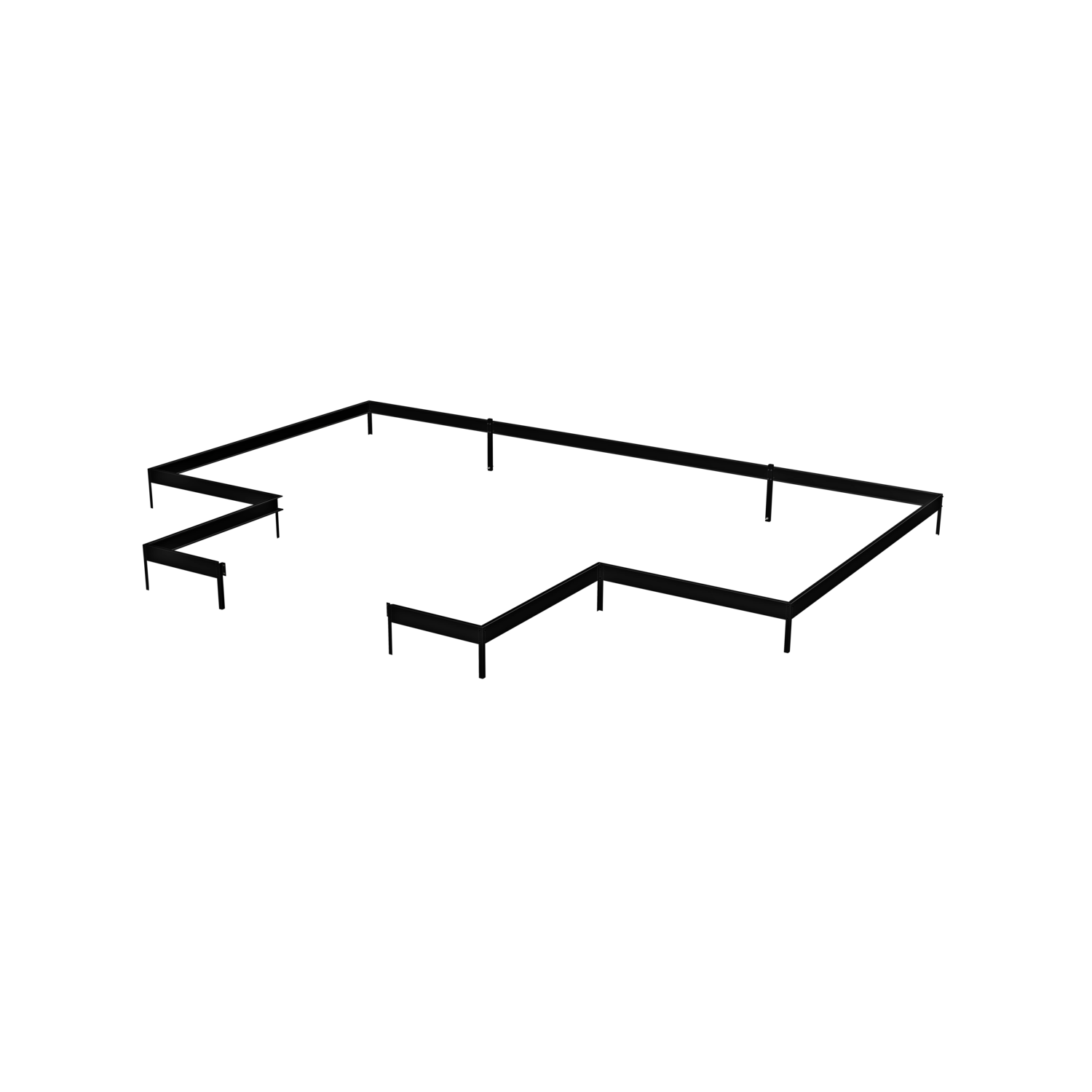 Juliana Orangeri 21,5 m2 fundament i sort