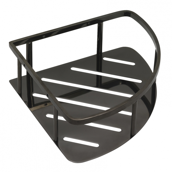 Saniscan Interio Home Hjørnehylde i sort krom - IH30420