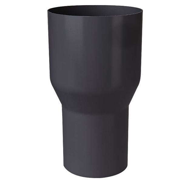 Plastmo plast overgang fra 90 til 75 mm i grafit