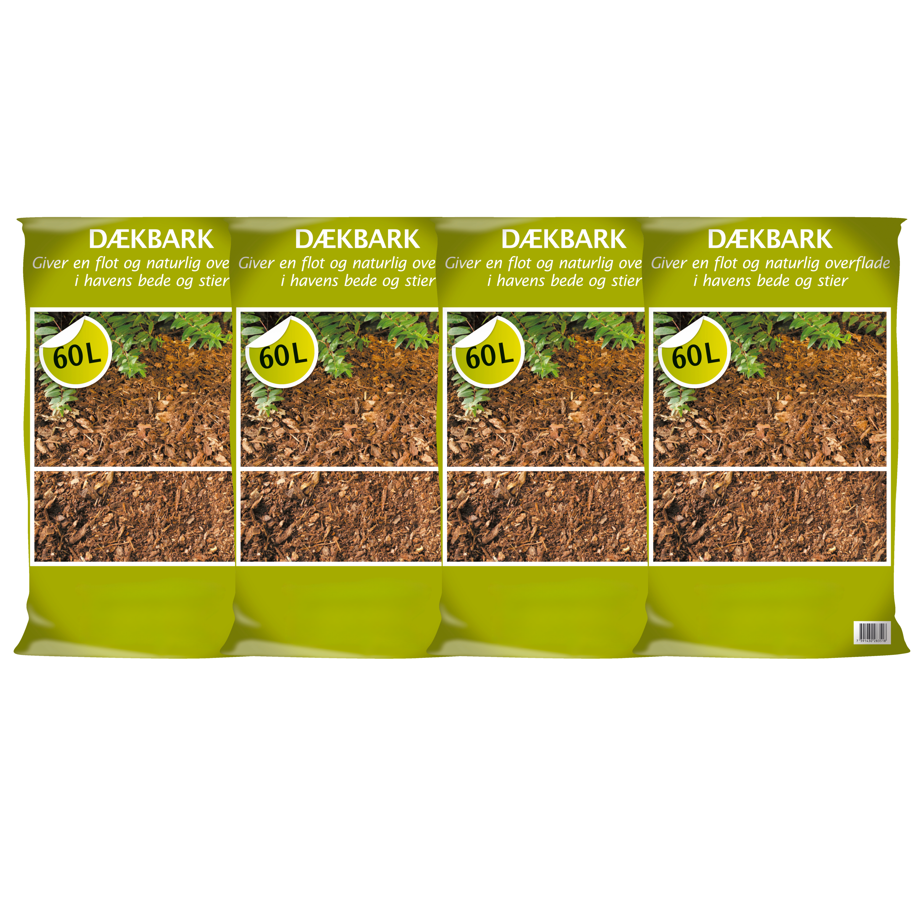 BygXtra Dækbark 4x60L