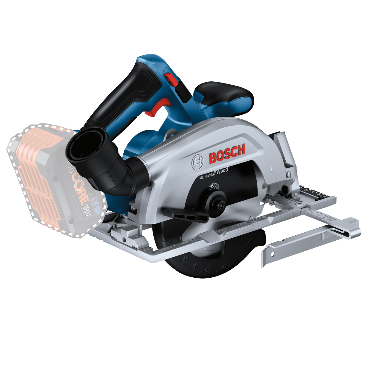Bosch Professional GKS 18V-57-2 Rundsav – Solo