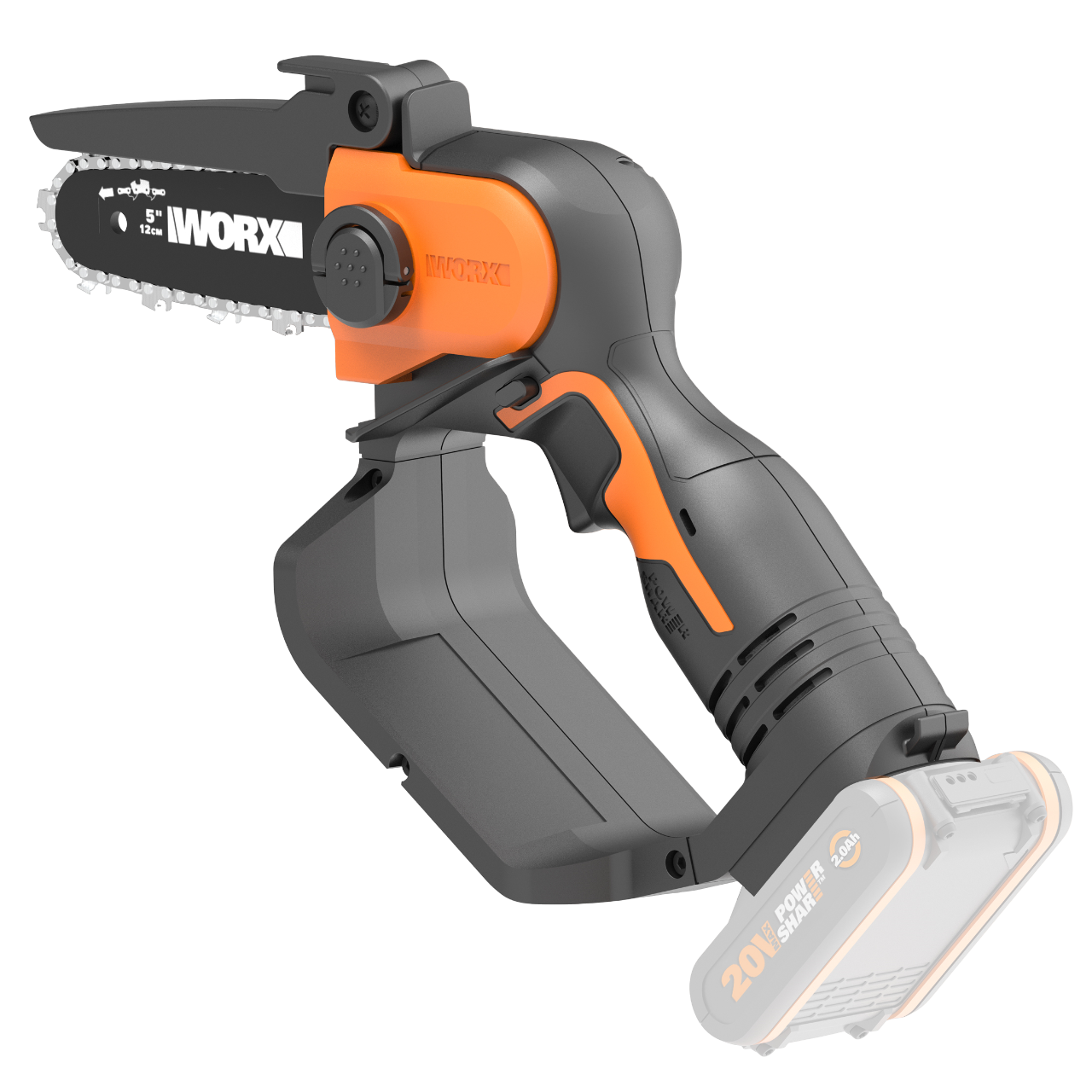 Worx WG324E.9 20V PowerShare Grensav – Solo