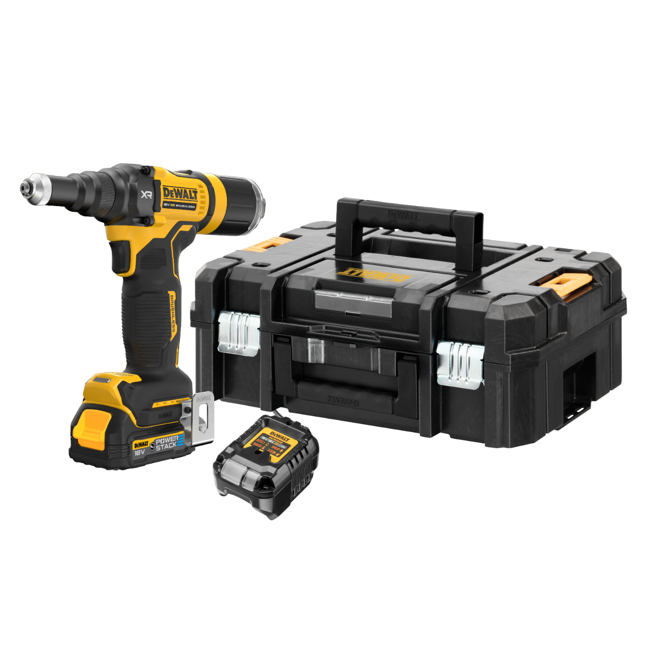 Dewalt DCF403E1GT-QW 18V XR Blindnittepistol med 1,7Ah GFN batteri og lader