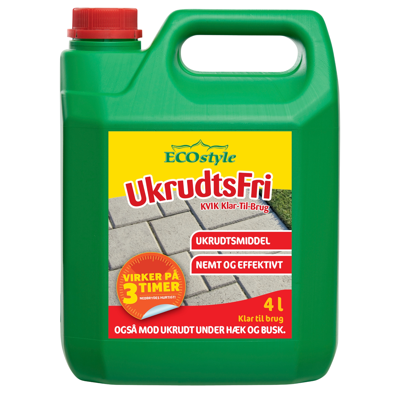 ECOstyle UkridtsFri Ukrudtsmiddel 4 L