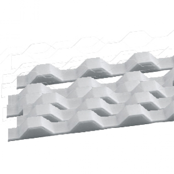 Plastmo Tætningsprofil 75/20 - 105 cm - 10 stk