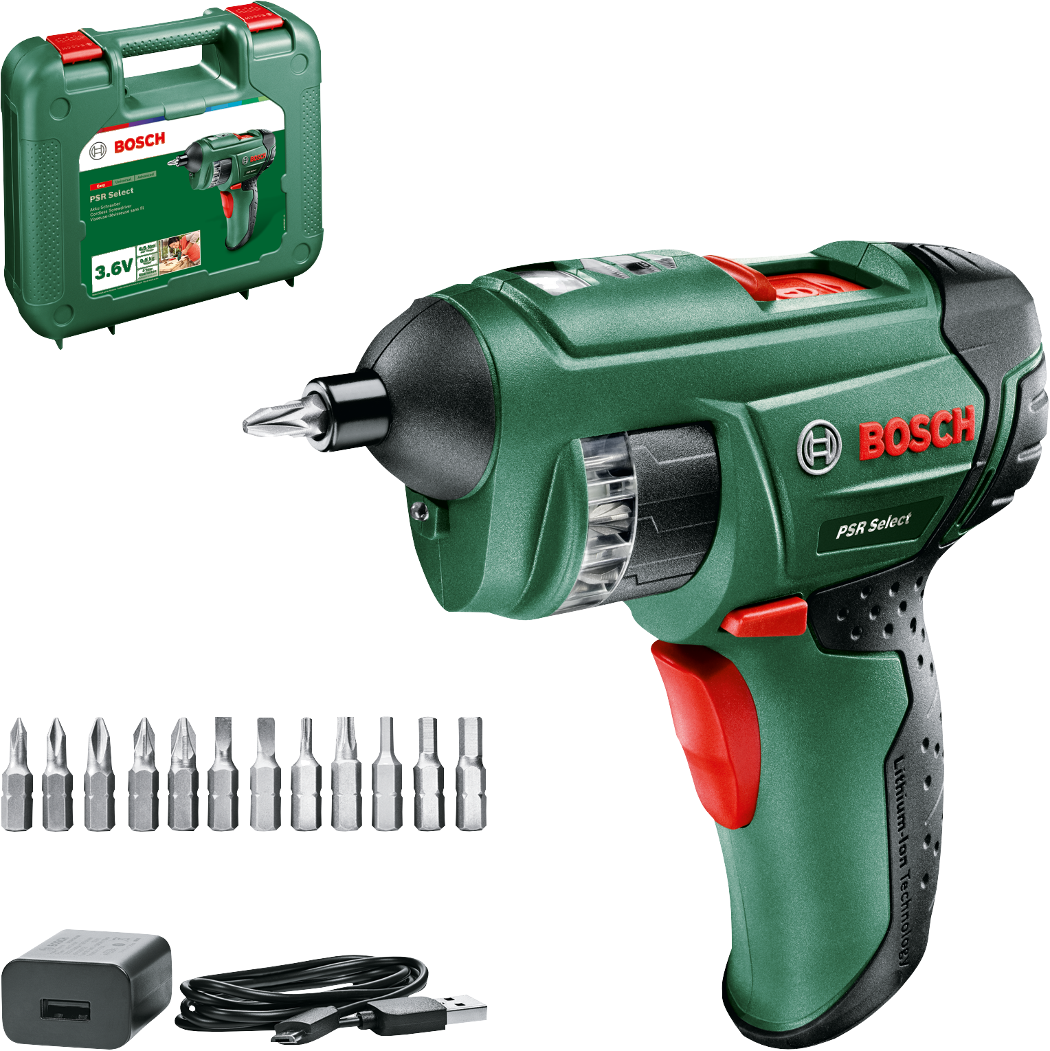 Bosch PSR Select Skruemaskine 3,6V
