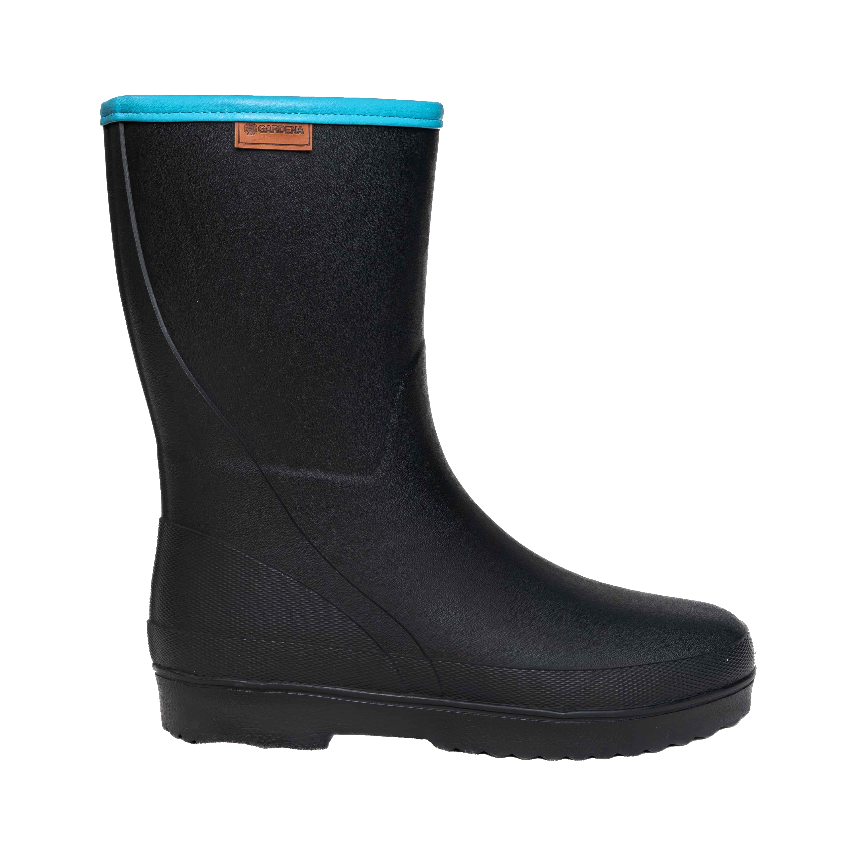 Gardena Casuals Mid Cut Gummistøvle i sort - Str. 37