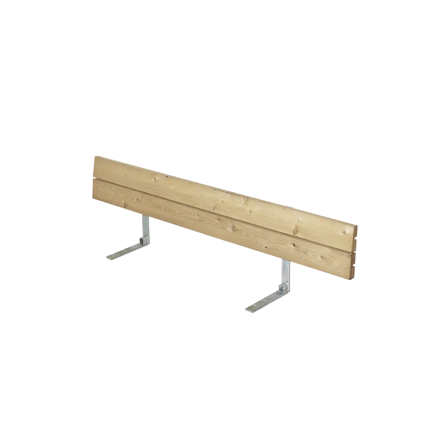 Plus Ryglæn til Plankebænk 166 cm i Gyldenbrun ThermoWood