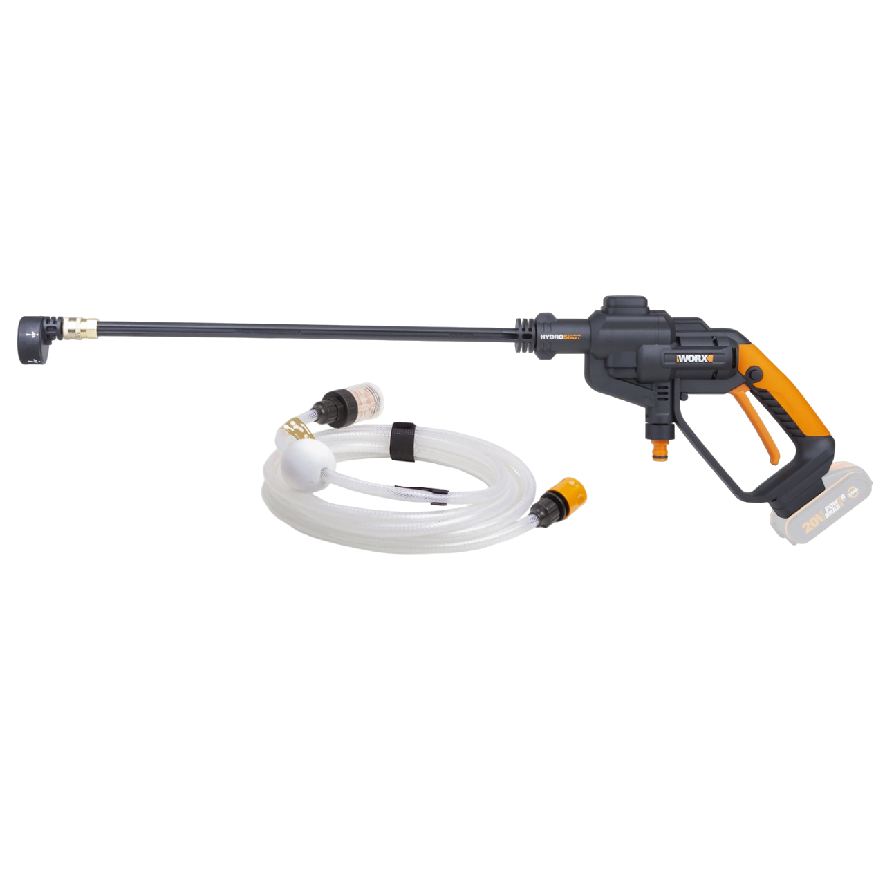 Worx WG620E.9 20V PowerShare Hydroshot Trykrenser – Solo