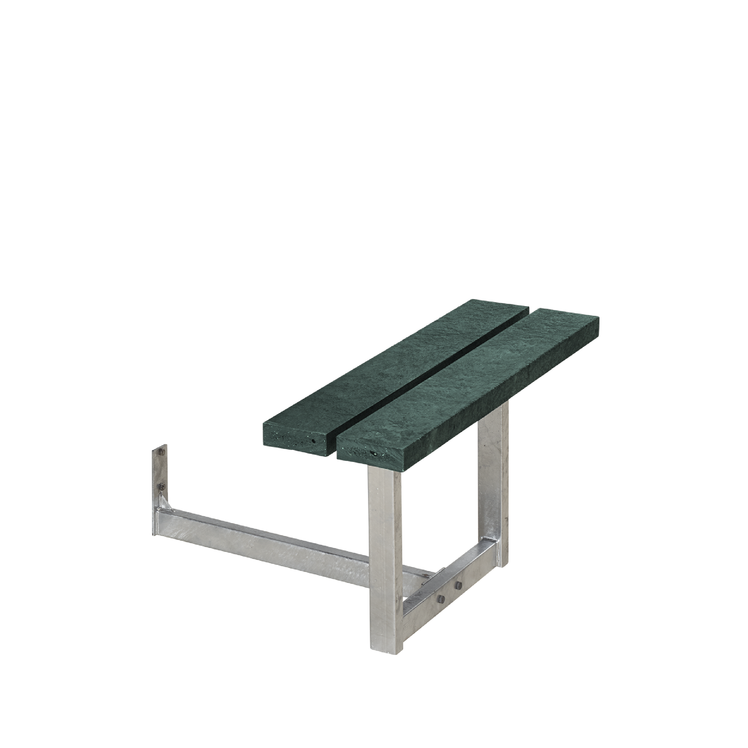Plus Påbygning til Basic Bord/Bænkesæt 77 cm - Grøn ReTex