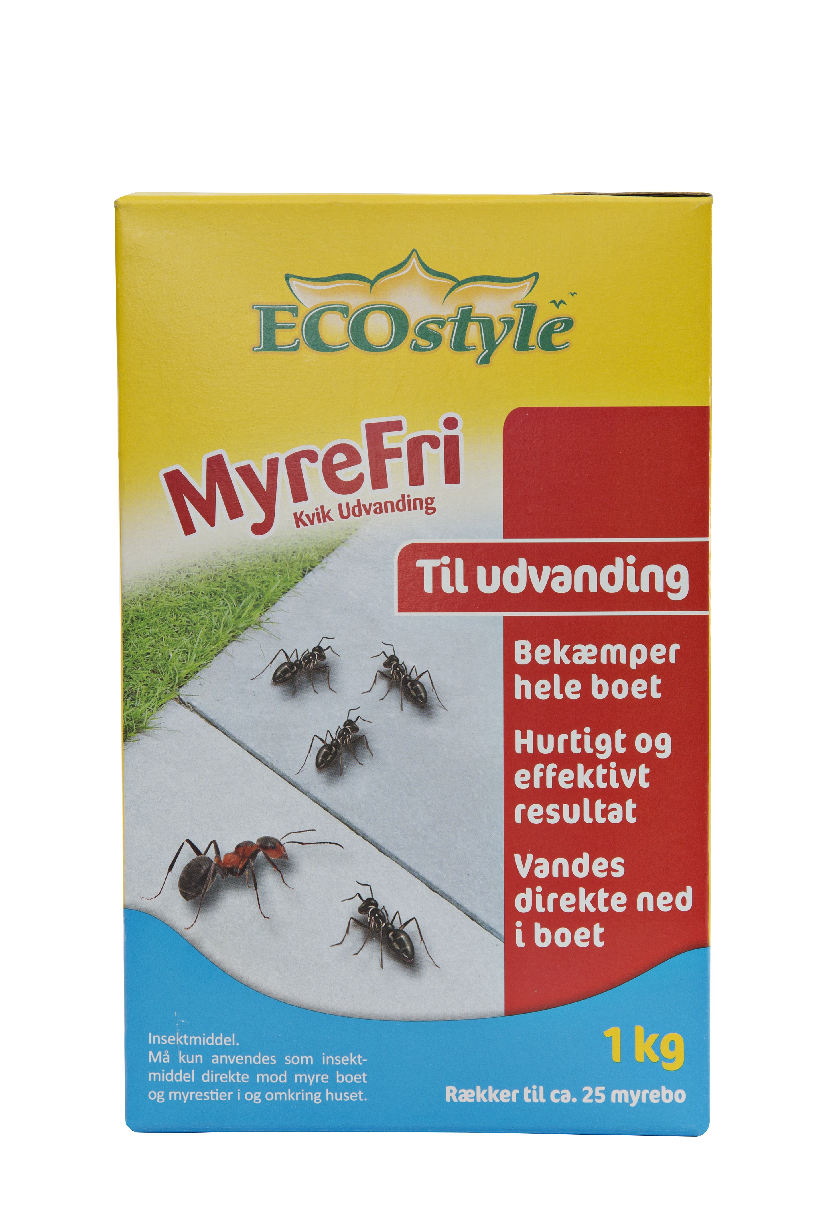 ECOstyle Myrefri kvik pulver til udvanding – 1 kg.