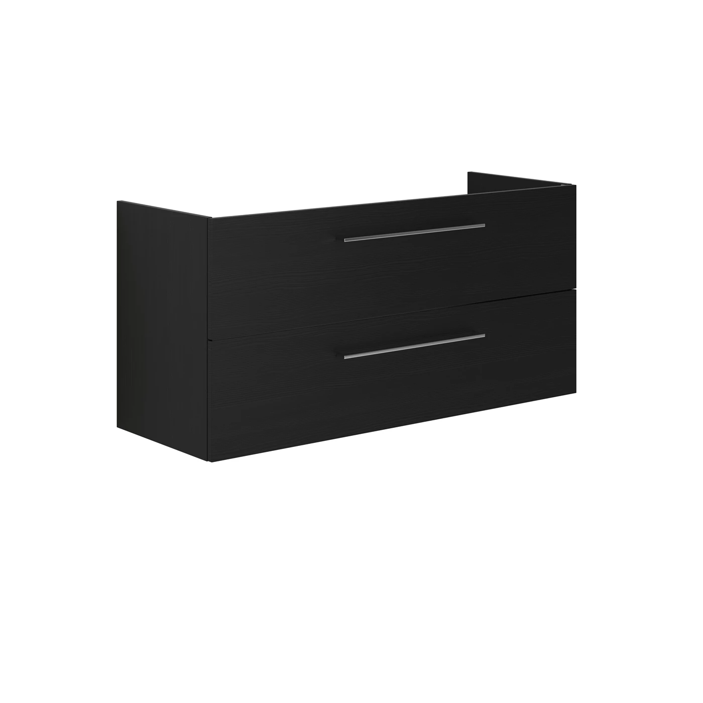 Scanbad Multo Lotto XL Vaskeskab med to skuffer 120 cm – sort