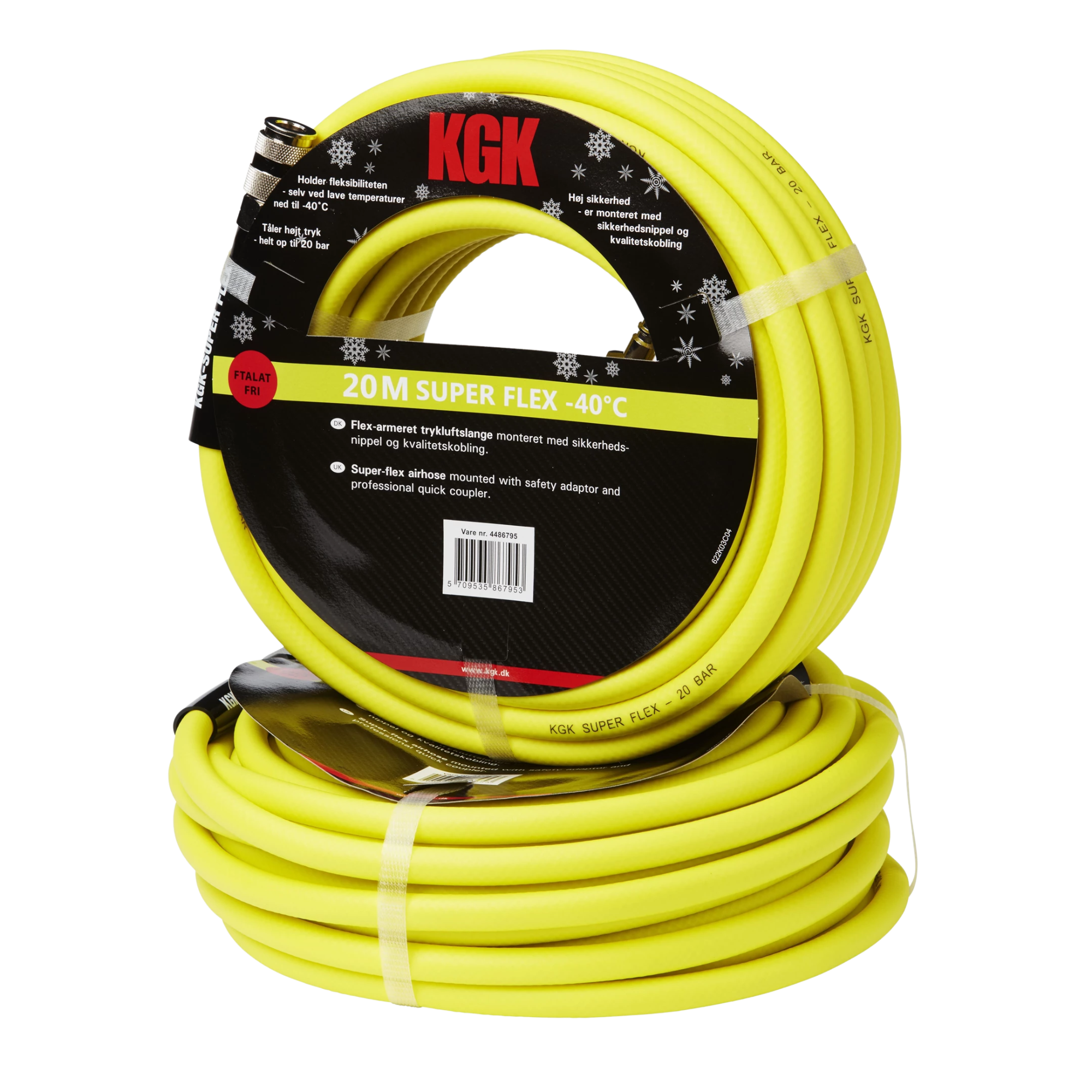 KGK Super Flex Pro Trykluftsslange 3/8" 20M