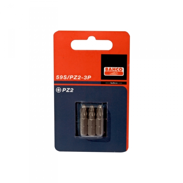 Bahco PZ1 25mm bits - 3 stk.
