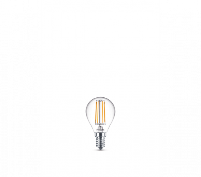 Philips LED krone klar 40W E14