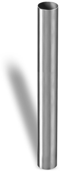 Plastmo retro zink nedløbsrør Ø80 mm - 3 meter
