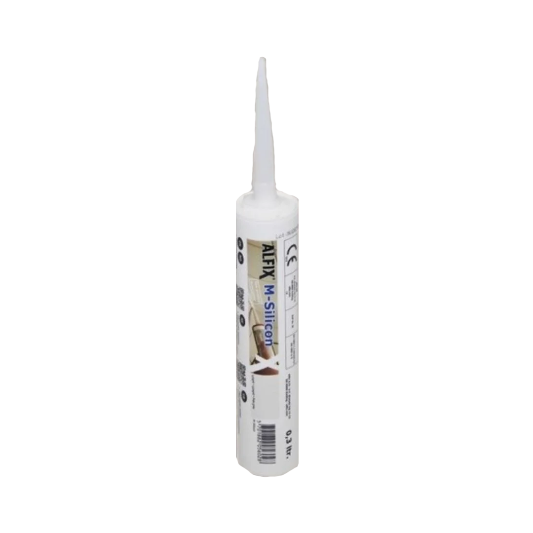 Alfix M-Silicon Fugemasse – Grå 0,3 L