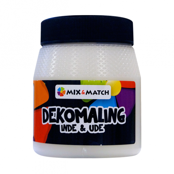 Mix & Match Hvid dekomaling inde og ude 250 ml
