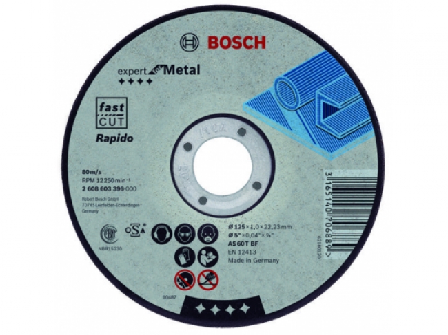 Bosch Rapido Skæreskive Metal 125mm