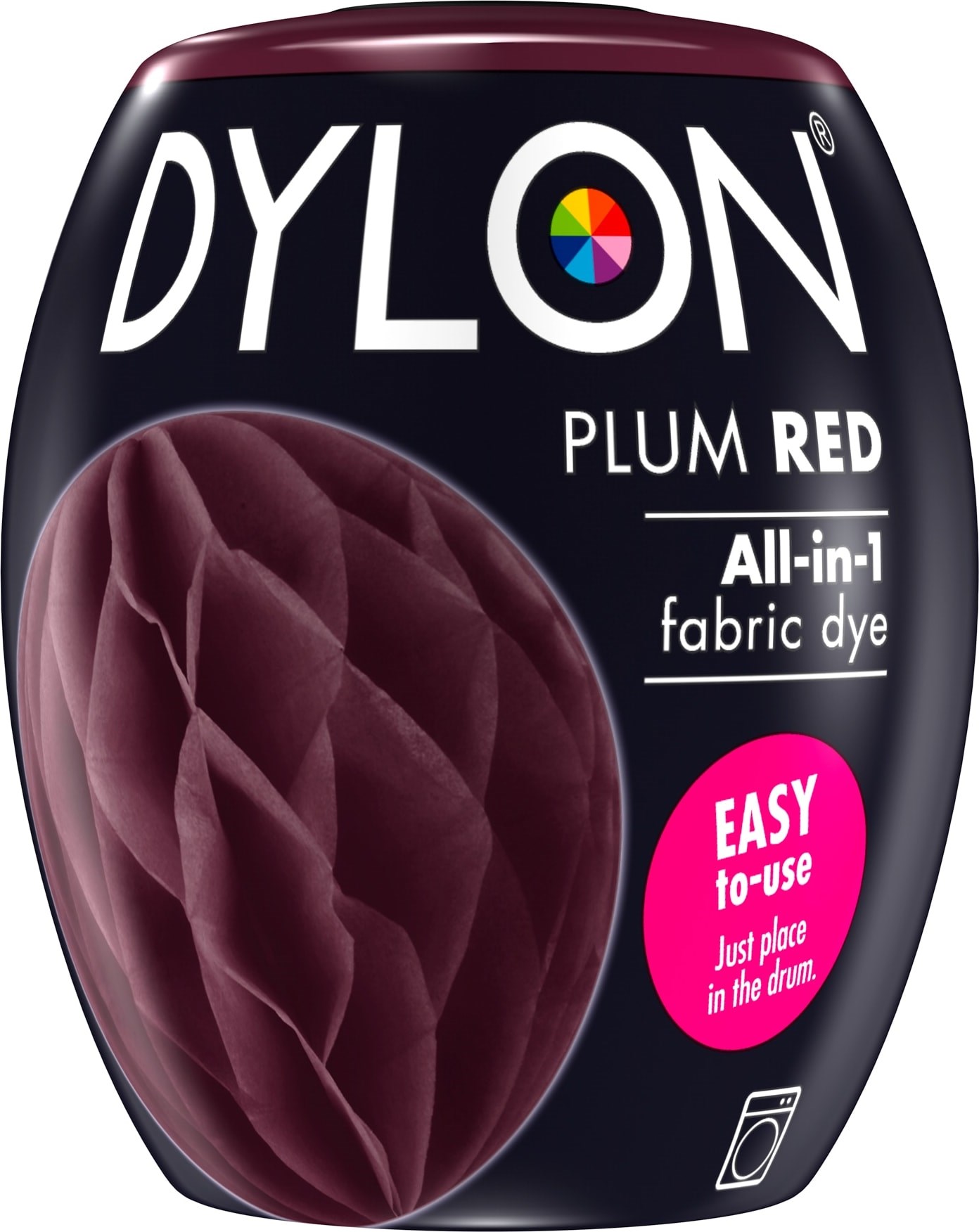 Dylon Maskinfarve 51 Plum red 350 gram