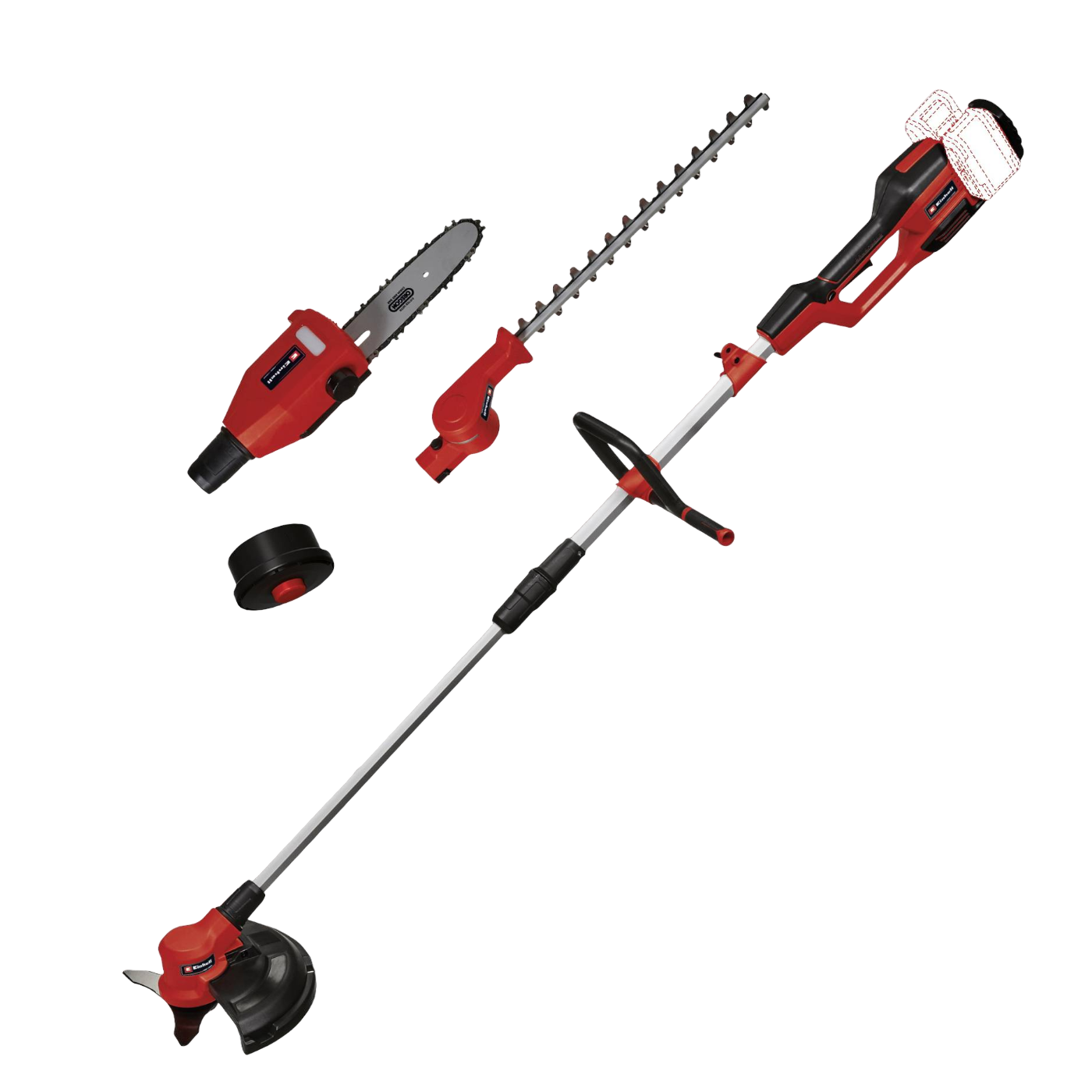 Einhell GE-LM 36/4in1 2x18V Multiklippersæt – Solo