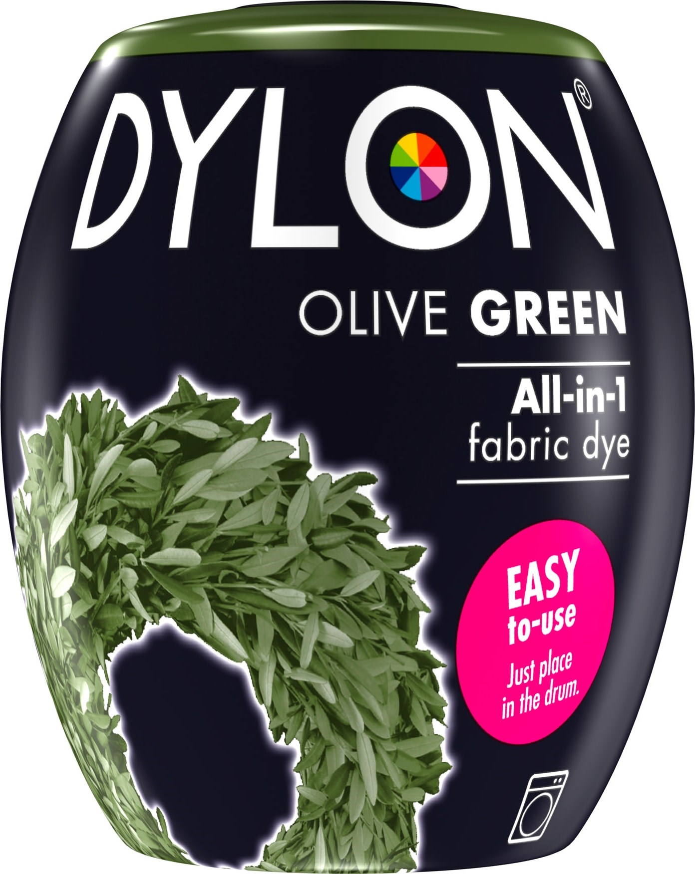 Dylon Maskinfarve 34 Olive green 350 gram