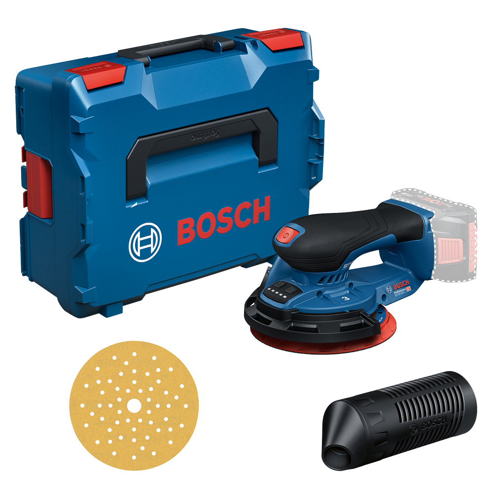 Bosch Professional GEX 18V-150-3 Excentersliber – Solo L-BOXX