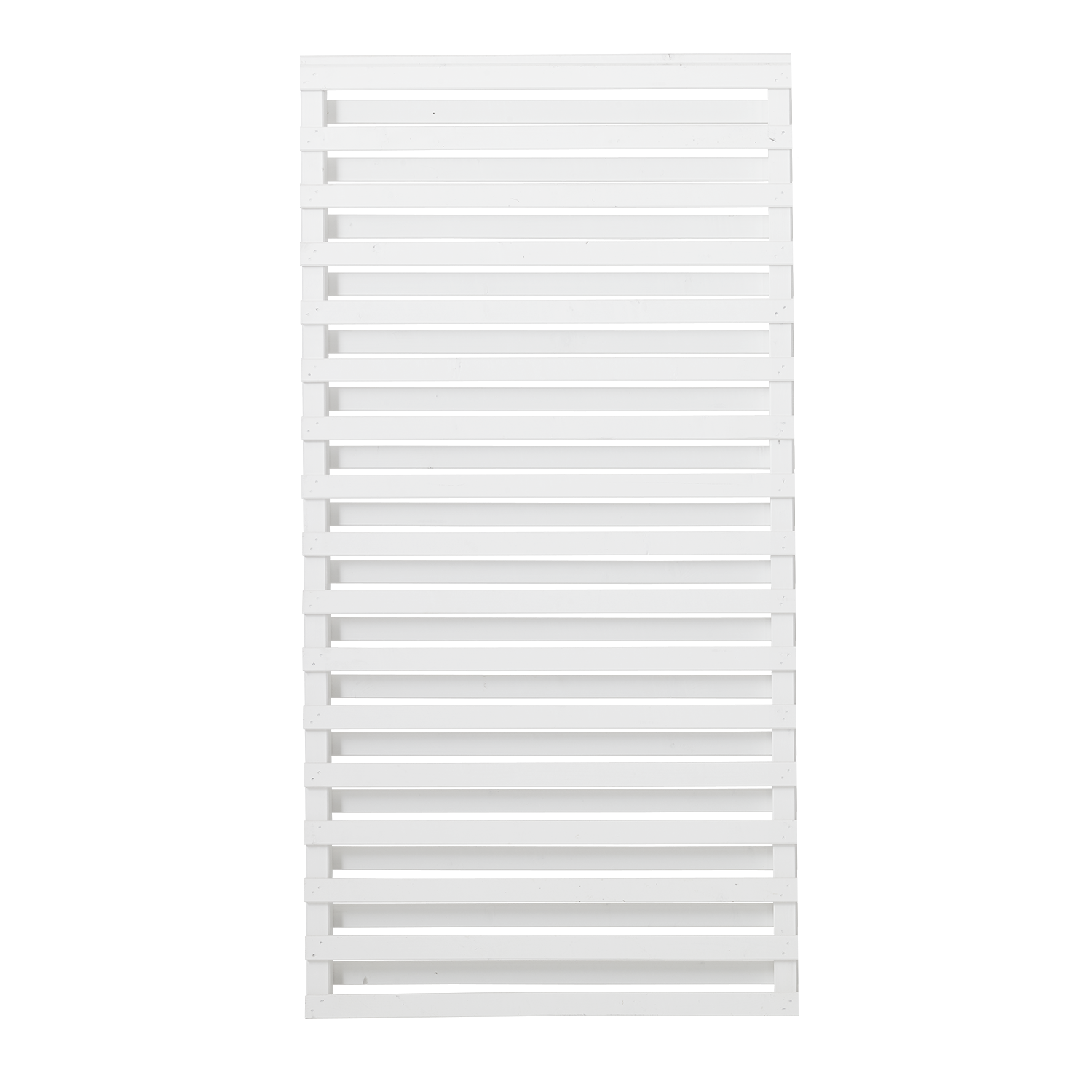 Plus Osaka Hegn 90×180 cm - Hvid RAL 9010