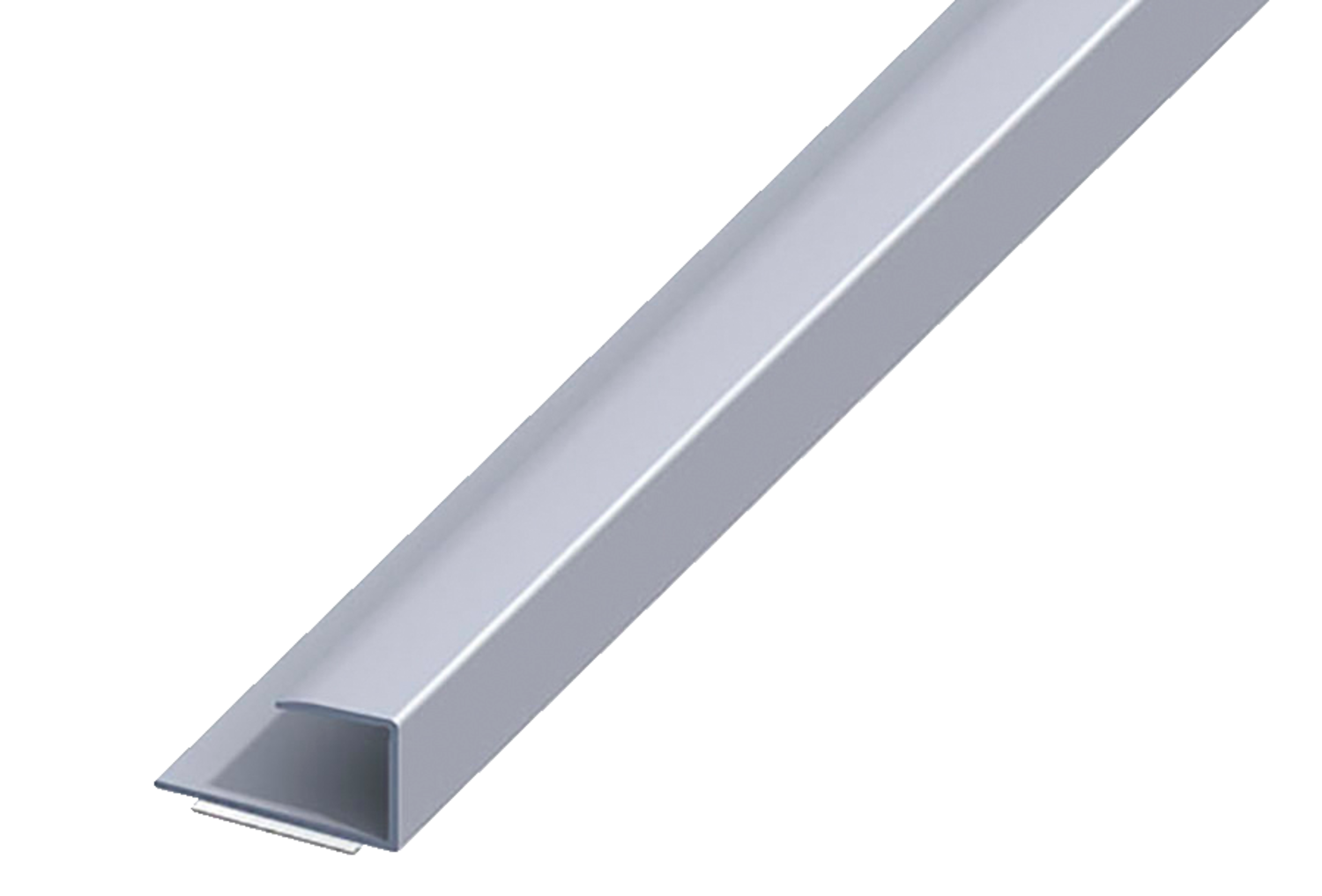Roliba Parket Afslut. selvkl. 15x14 mm Alu 1 m