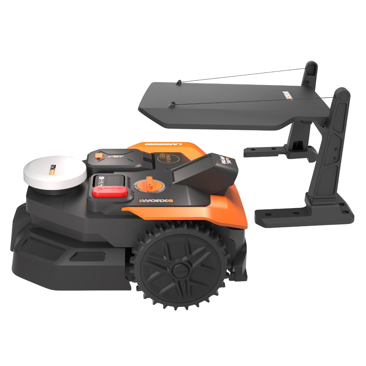 Worx WR304E.1 Vision Cloud AI RTK 400 Robotplæneklipper inkl. garage