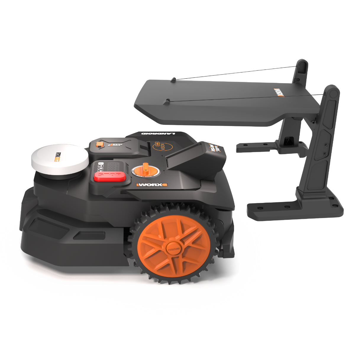 Worx WR304E.1 Vision Cloud 400 AI RTK Robotplæneklipper inkl. garage