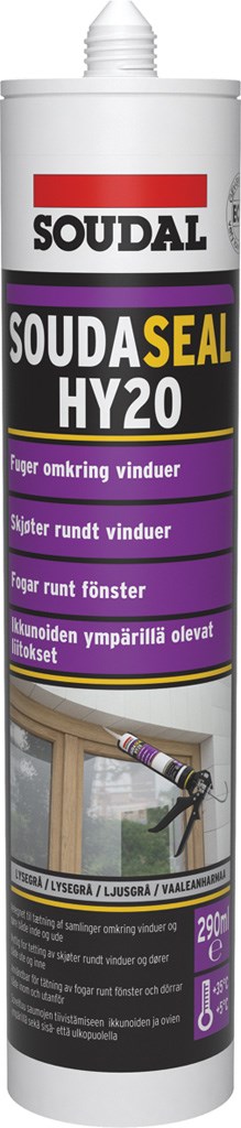 Soudal Soudaseal HY20 lys grå 290 ml