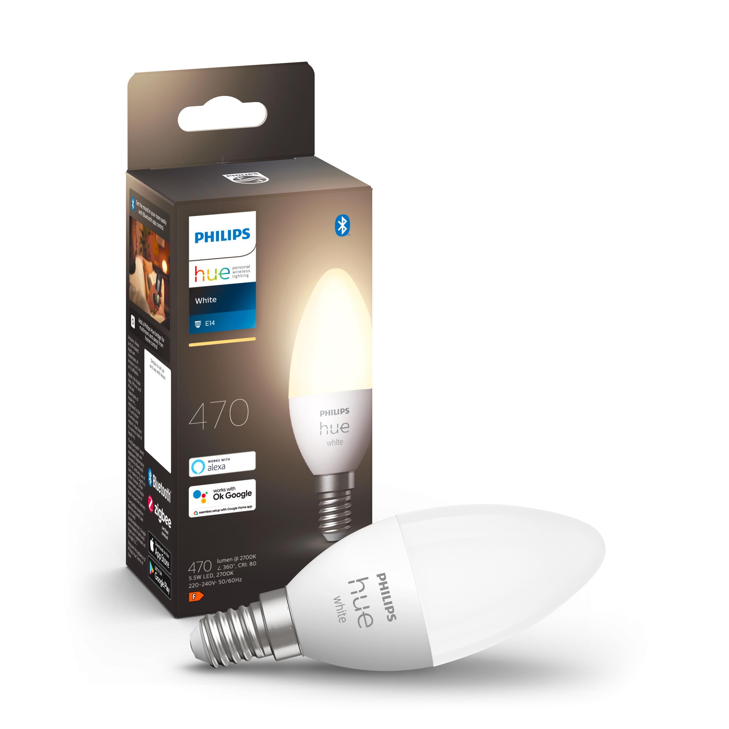 Philips Hue E14 BT White pære