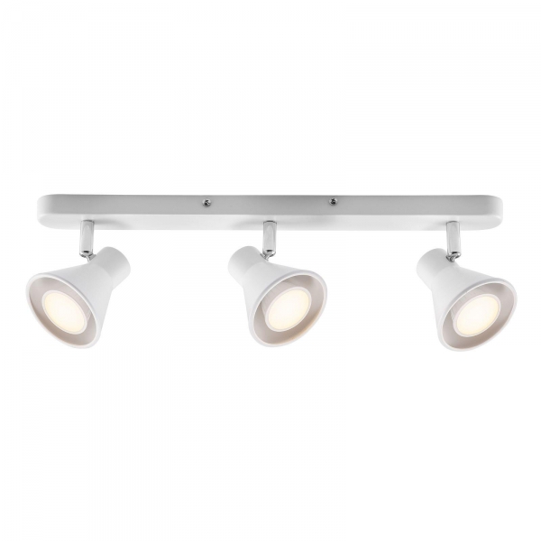 Nordlux EIK 3-spotlampe i hvid