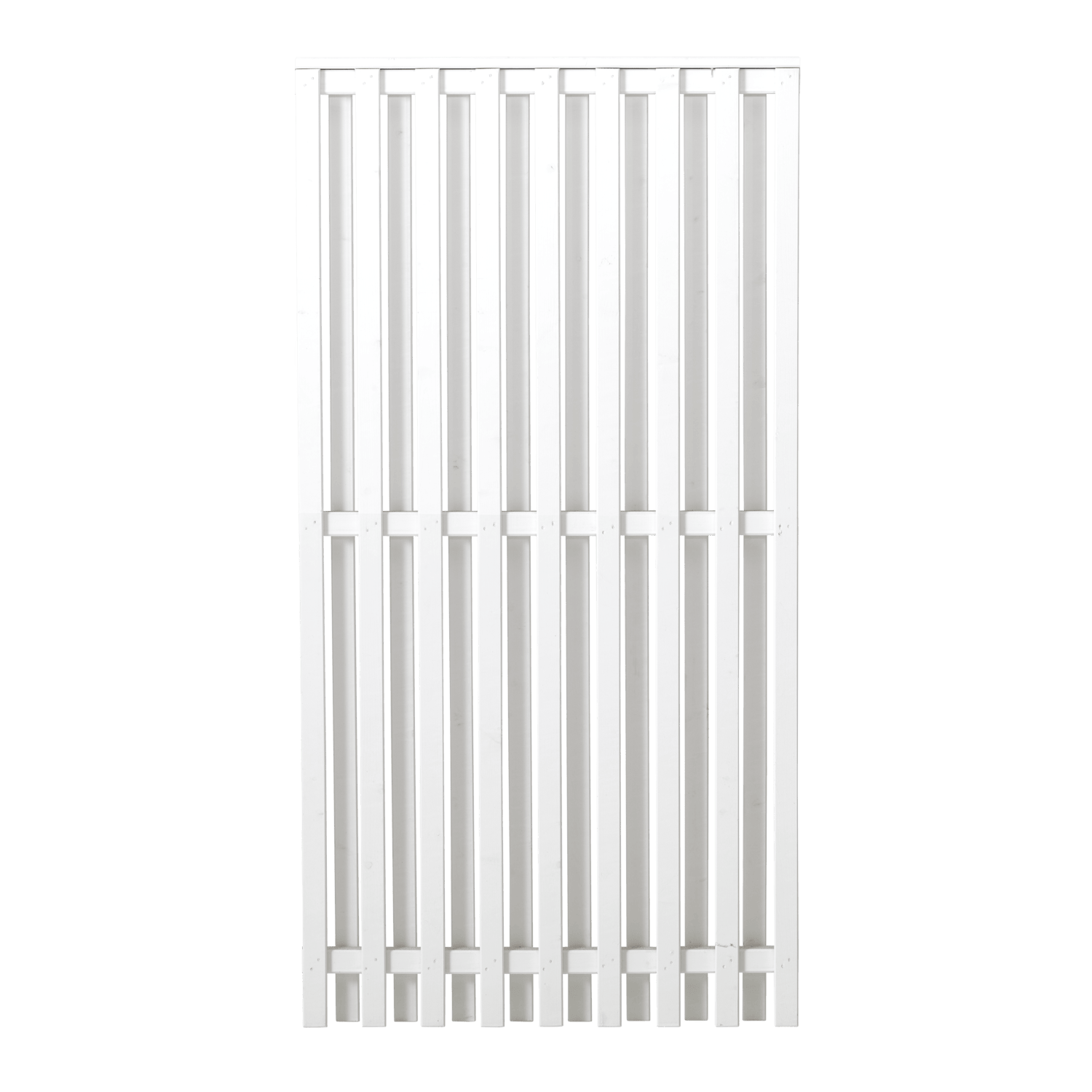 Plus Nagano Hegn 90×180 cm - Hvid RAL 9010