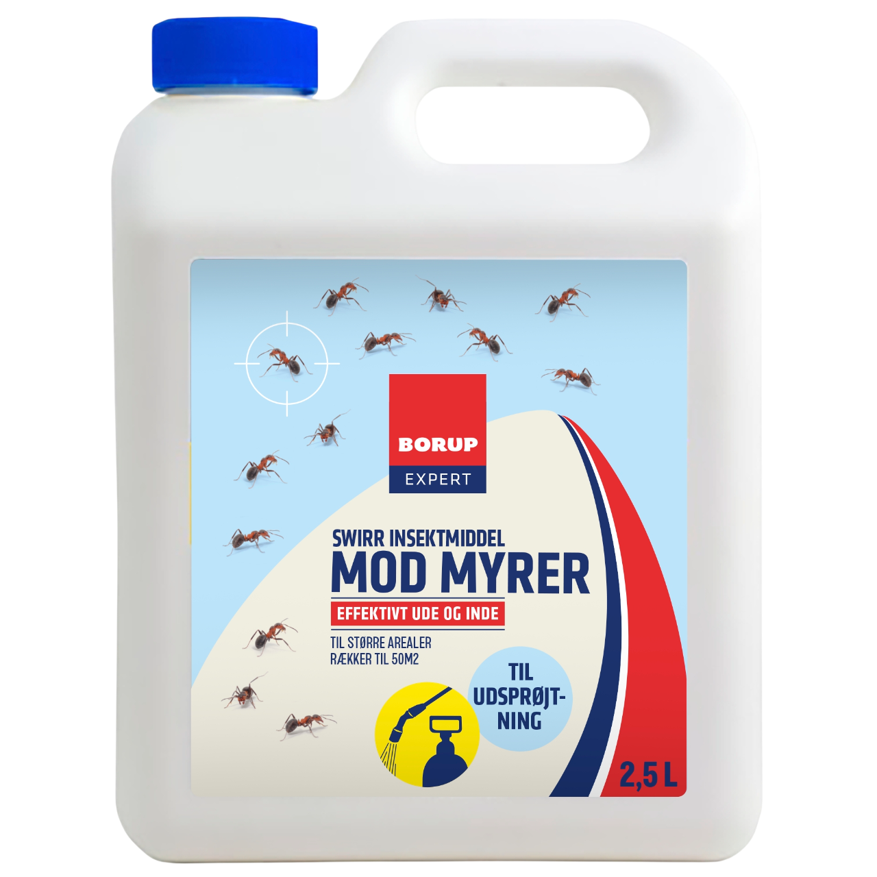 Borup Expert Swirr Insektmiddel mod myrer 2,5 L