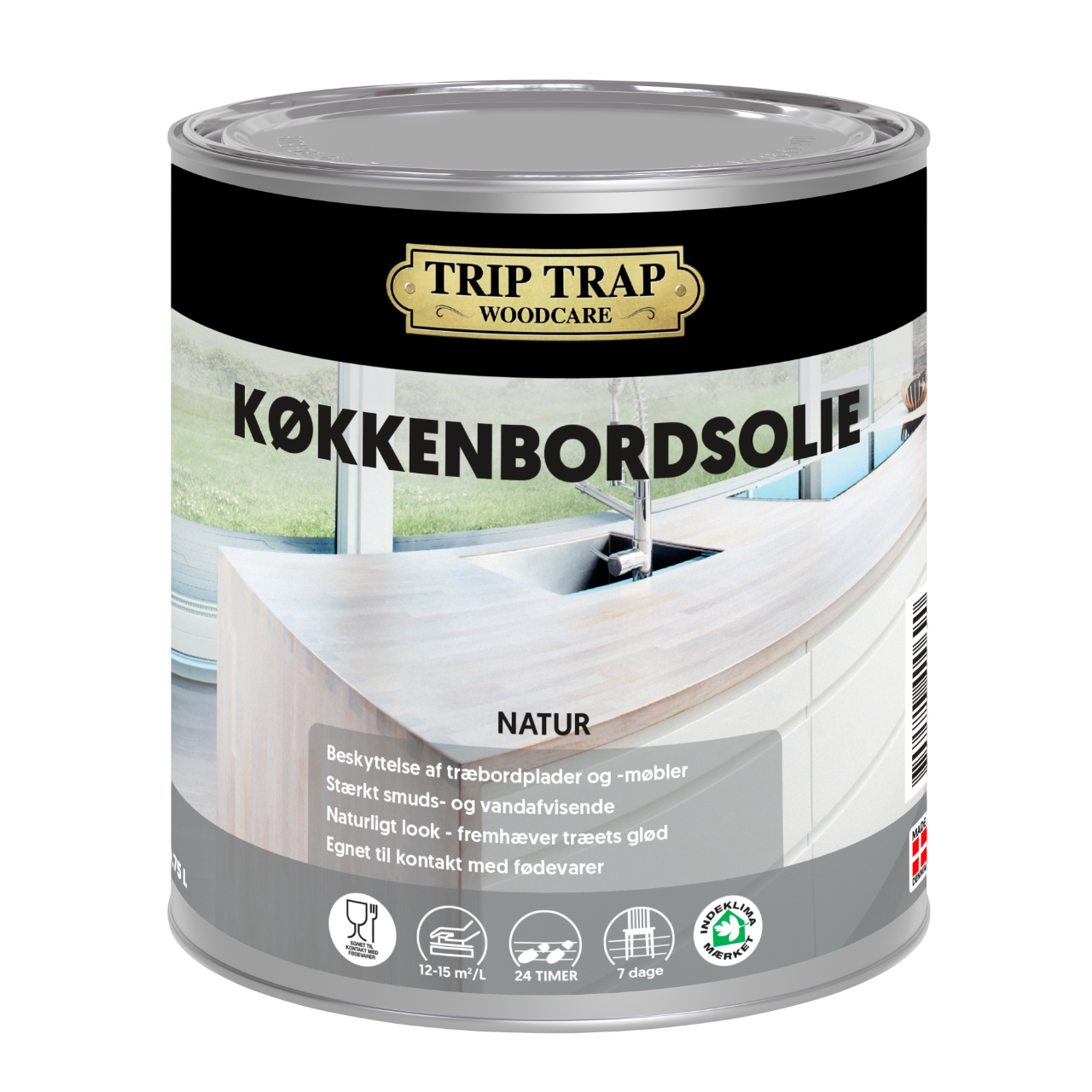 Trip Trap Køkkenbordsolie natur 0,75 liter
