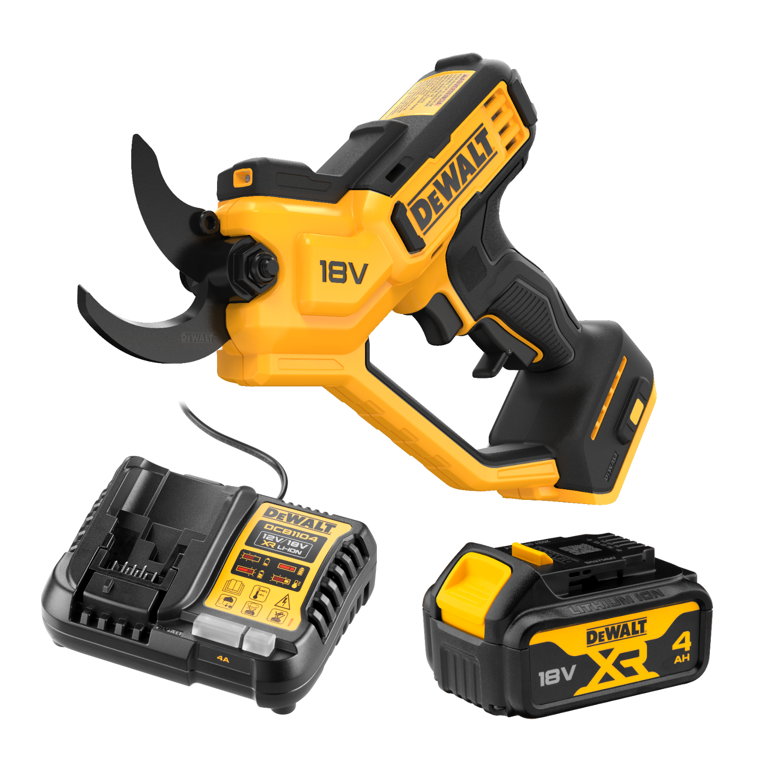 Dewalt DCMPP568N-XJ 18V XR Grensaks med 4,0Ah batteri og lader
