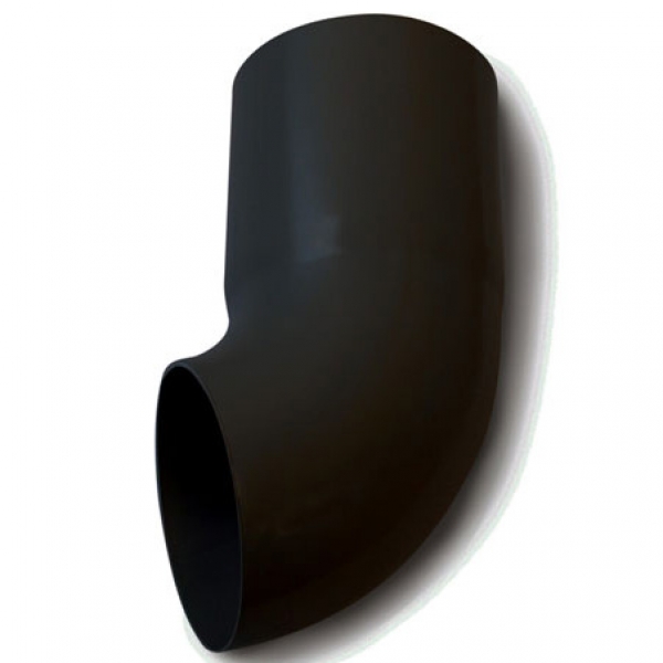 Plastmo plast udkast 75 mm i sort