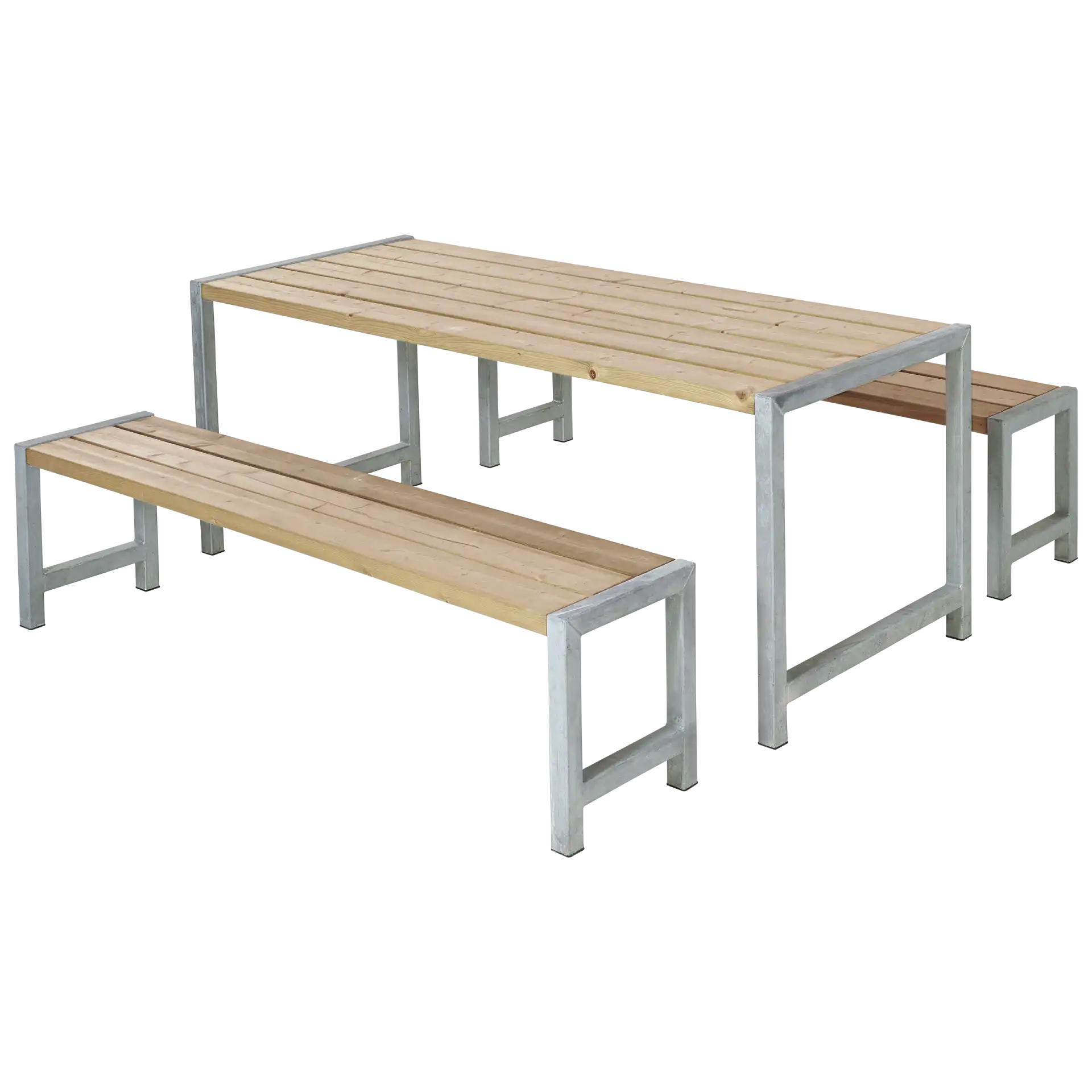 Plus Plankesæt 186 cm i Gyldenbrun ThermoWood
