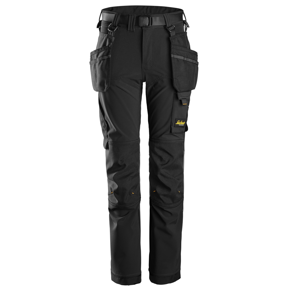 Snickers 7575 Juniorbukser i 4-vejs stretch i sort - Str. 122