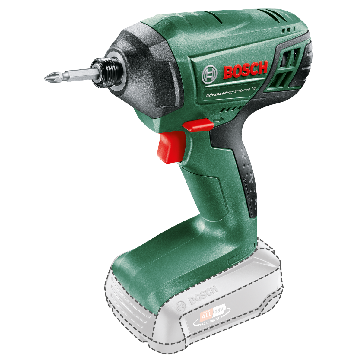 Bosch Advanced ImpactDrive 18V Slagskruetrækker – Solo