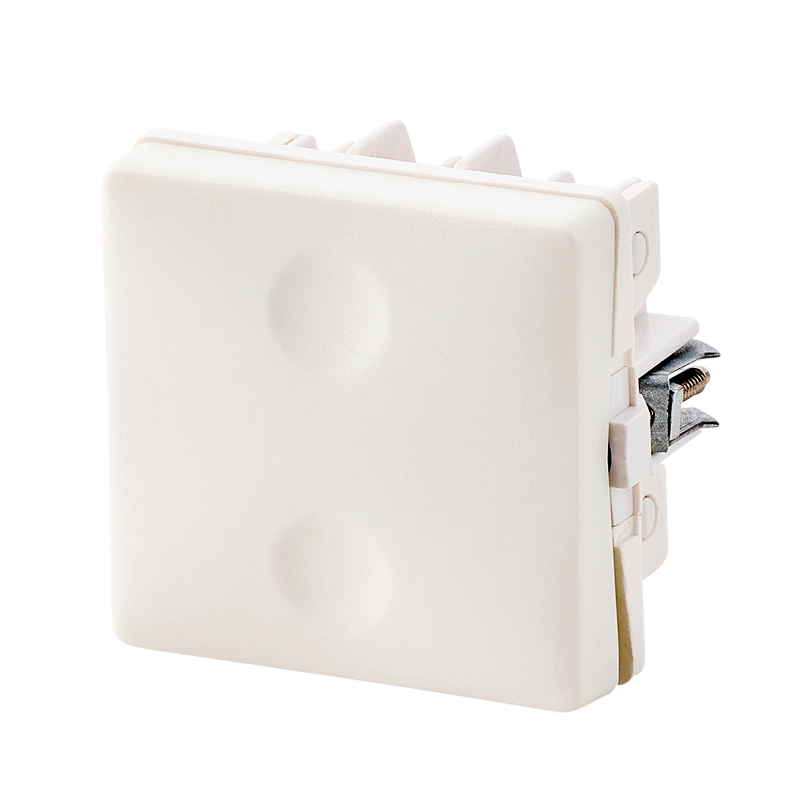 FESH SWITCH Curveline Afbryder, 1-pol 1,0 i hvid