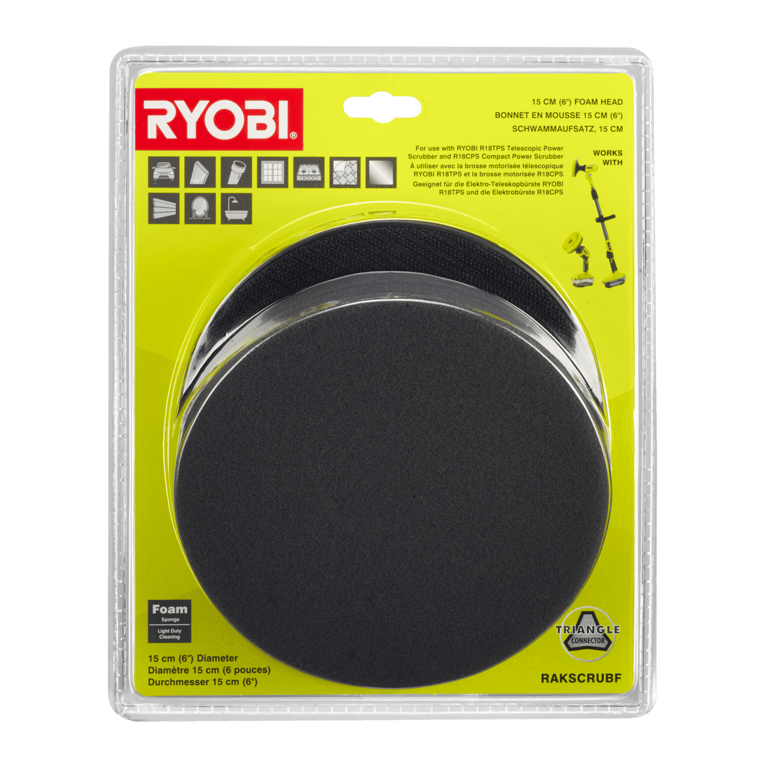 Ryobi RAKSCRUBF Skumpude