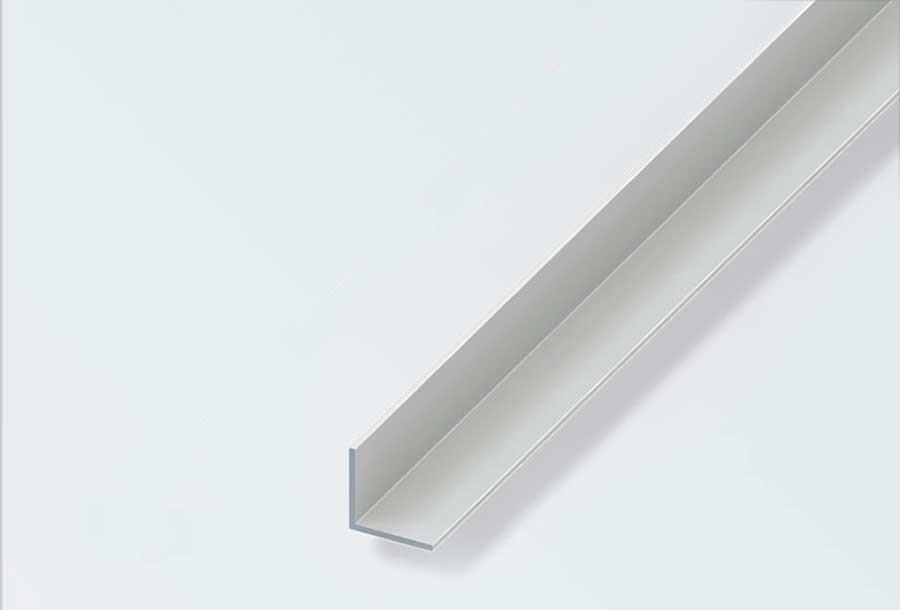 Roliba Vinkelprofil kunsttof 15x15 mm hvid - 1 m