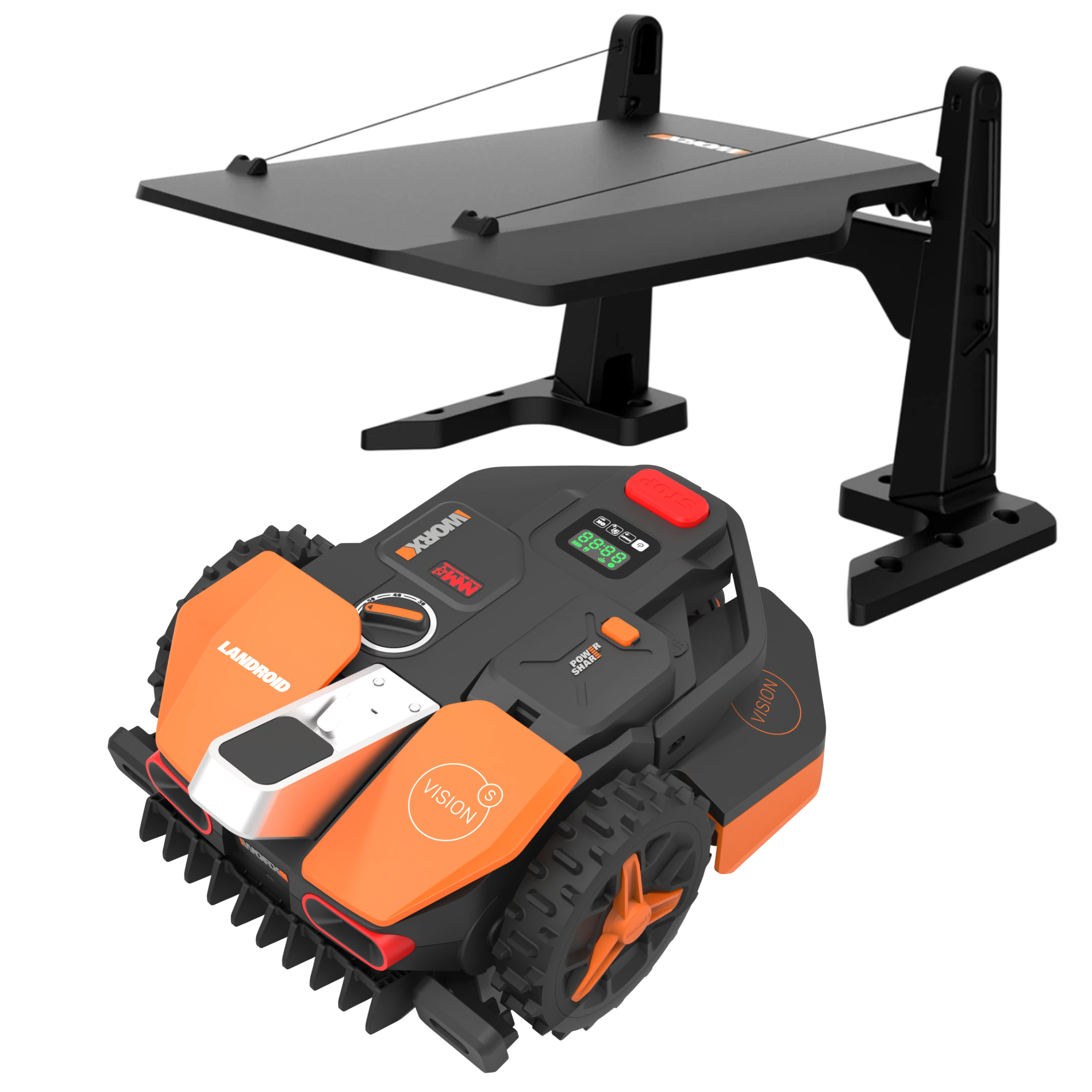 Worx WR202E Landroid Vision M250 Robotplæneklipper inkl. garage