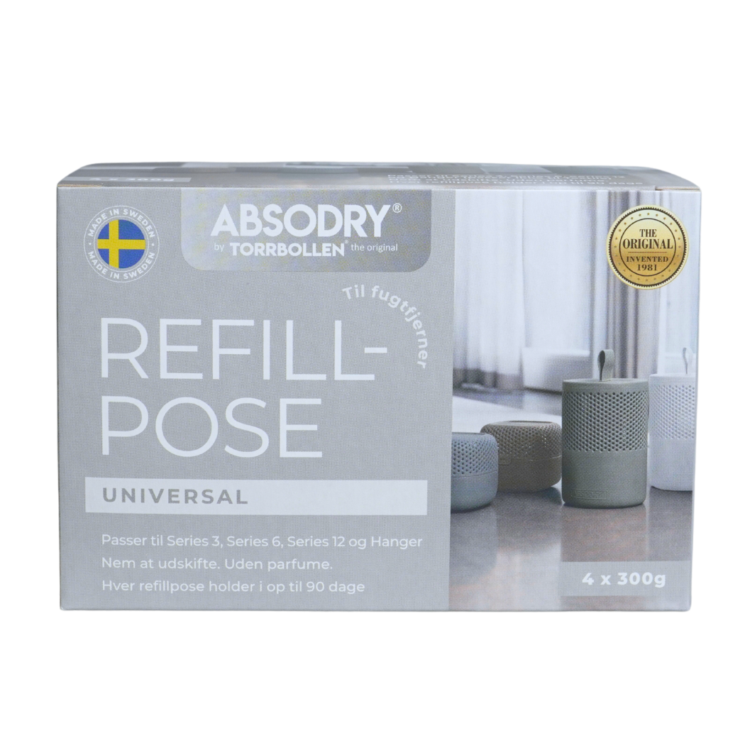 Absodry Duo Family 300g Fugtfjerner refill - 4 stk.